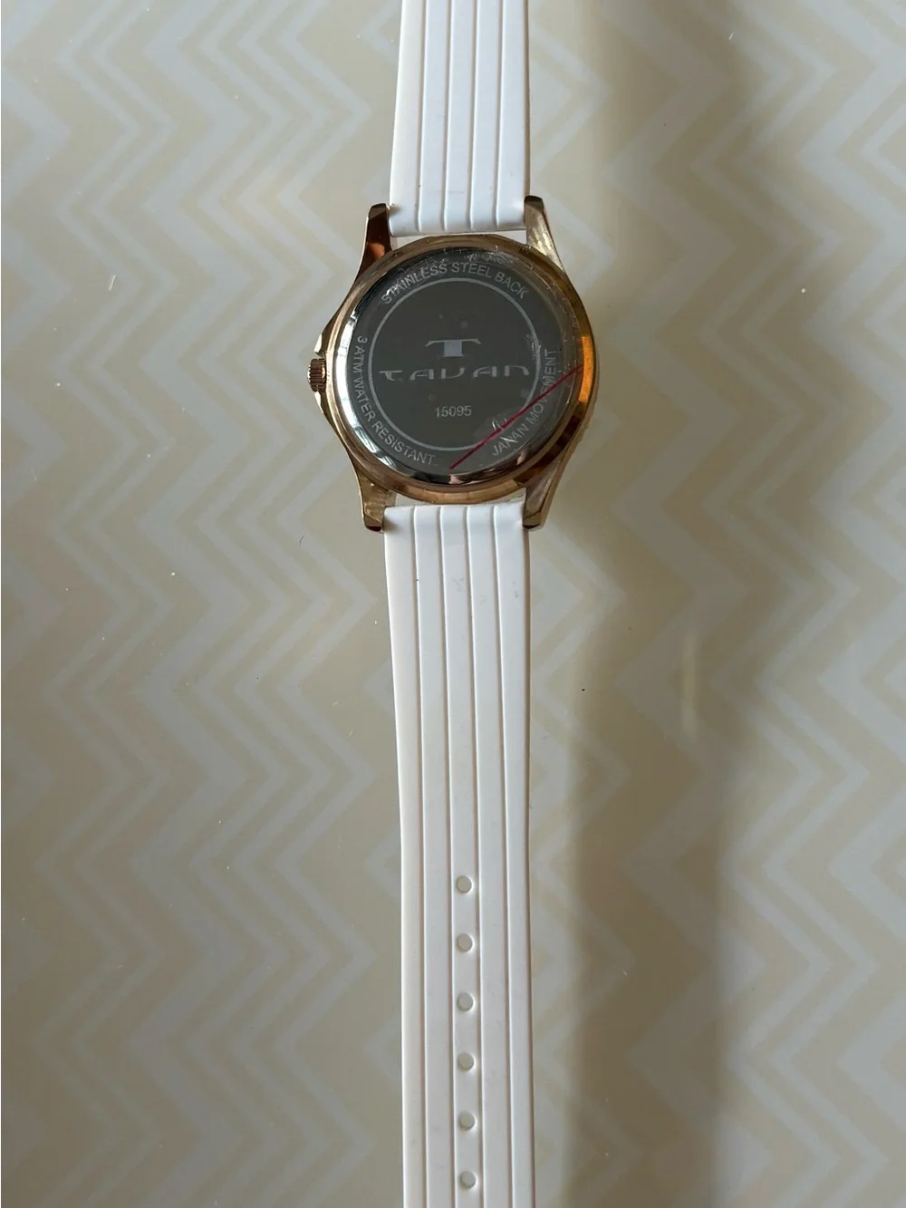 White and Rose Gold Diving Tavan Lady’s watch